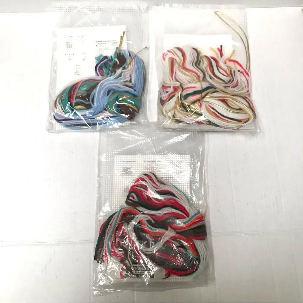 ‎NIP The Needlecraft shop Christmas craft decor 3pack